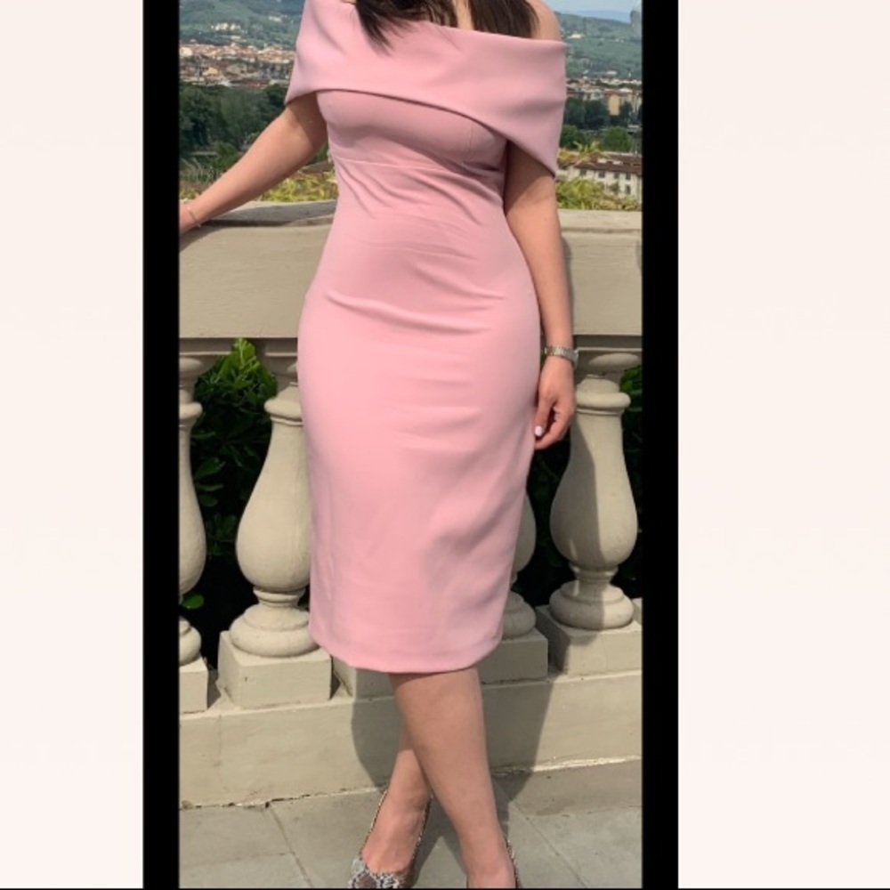 Baby pink dress
